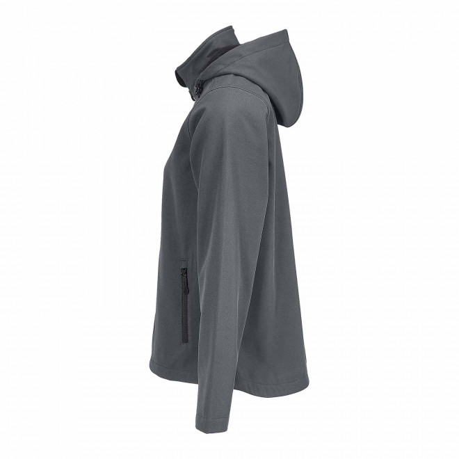 SOFTSHELL FEMME PERSONNALISEE 'RACE HOODED'