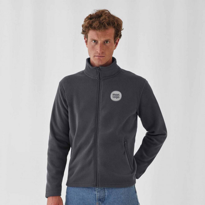 VESTE POLAIRE HOMME PERSONNALISABLE 'FLORI'