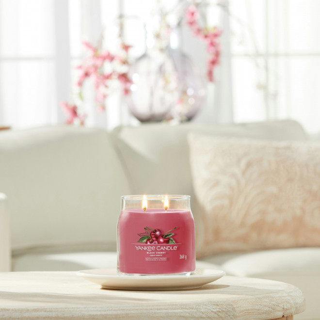 BOUGIE DEUX MECHES MOYENNE 'YANKEE CANDLE'