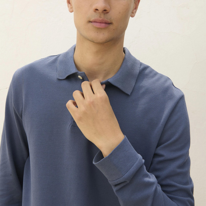 POLO MIXTE COULEUR PERSONNALISE 'PACIFIC LSL'