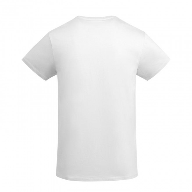 TEE SHIRT HOMME BLANC BIO PERSONNALISE 'BREDA'