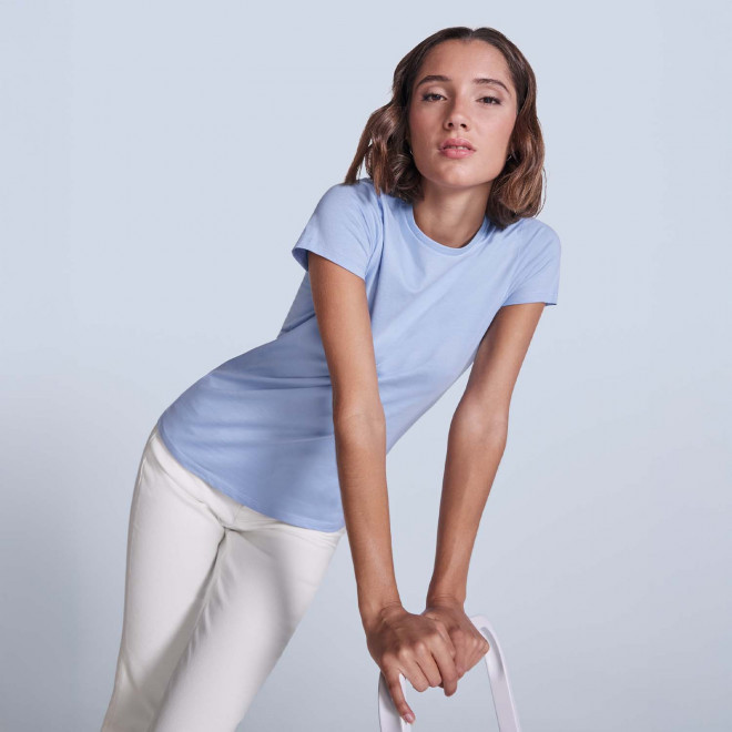 TEE SHIRT FEMME COULEUR BIO PERSONNALISE 'BREDA'