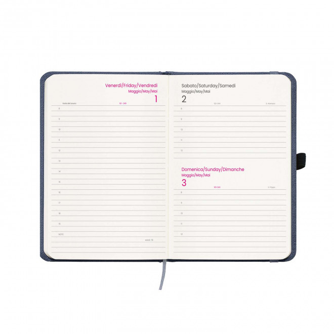 AGENDA JOURNALIER PERSONNALISE 'AGOSTO'
