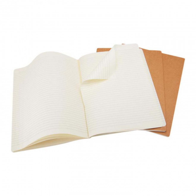 CARNET PERSONNALISABLE SOUPLE A5 LIGNE MOLESKINE 'RAFFIN'