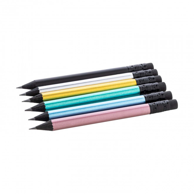 LOT DE 100 CRAYONS NOIR PERSONNALISABLE 'MINI ETHAN SHINE'