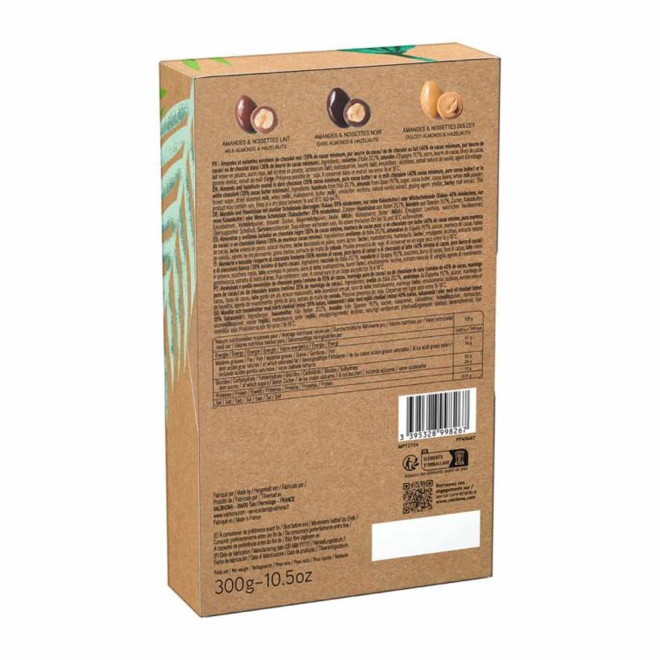 COFFRET CHOCOLATS VALRHONA PERSONNALISABLE 'EQUINOXE'