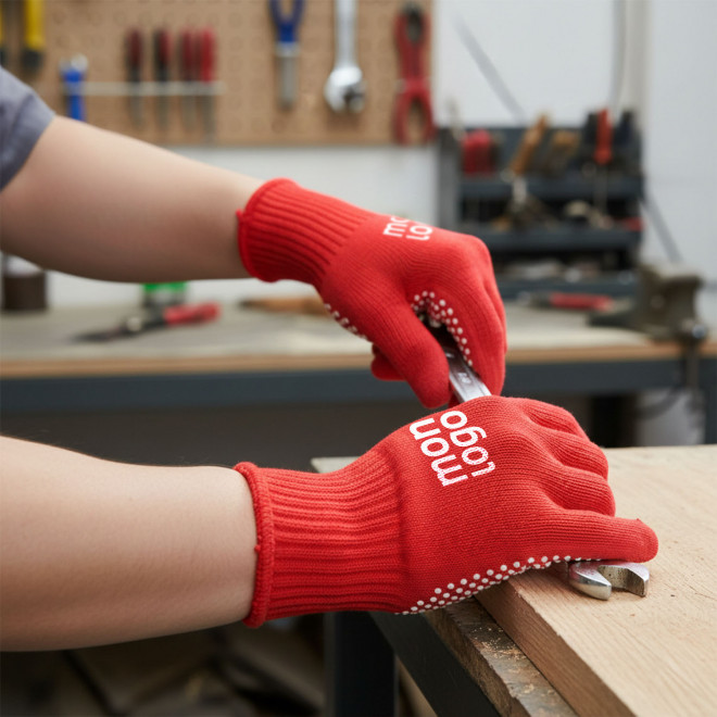GANTS DE TRAVAIL PERSONNALISABLE 'MASGUA POLYESTER'