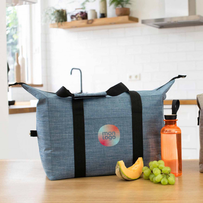 SAC ISOTHERME PERSONNALISABLE AVEC FERMETURE VELCRO 'LAGA'