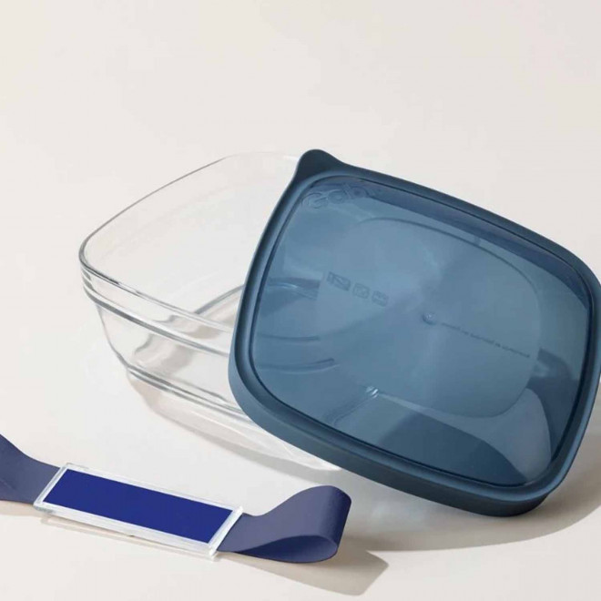 LUNCH BOX PERSONNALISABLE EN VERRE MIF 1,15L 'INDOOR'