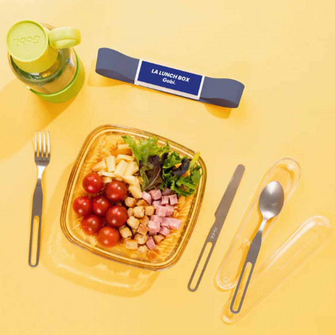 LUNCH BOX PERSONNALISABLE EN VERRE MIF 1,15L 'INDOOR'