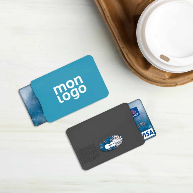RAPIDE 4J   ETUI CARTE PERSONNALISABLE ANTI RFID 'LINZ' 