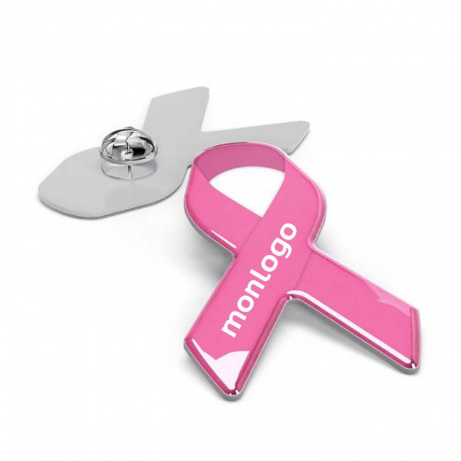 PINS RUBAN EN PLASTIQUE RECYCLE PERSONNALISABLE 'SMILY'