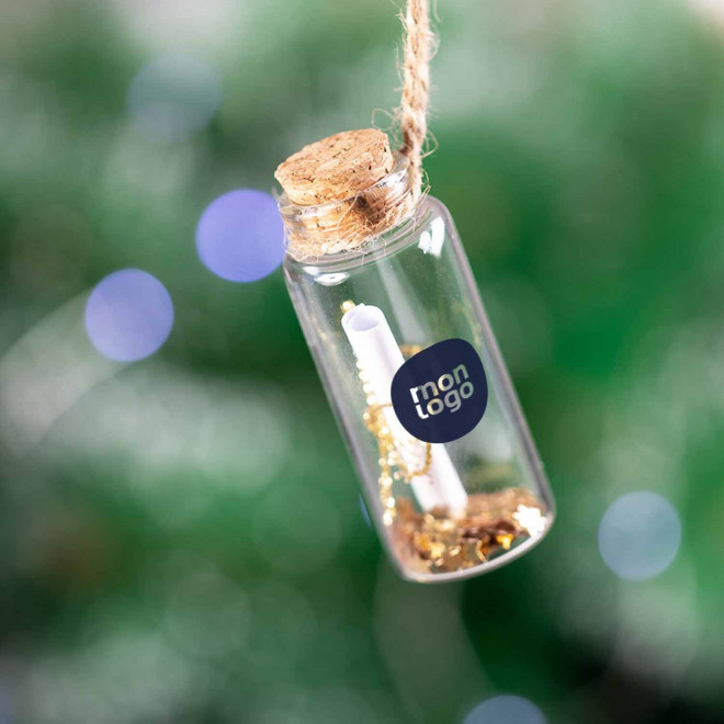 BOUTEILLE A SOUHAITS PERSONNALISEE 'GENIE'