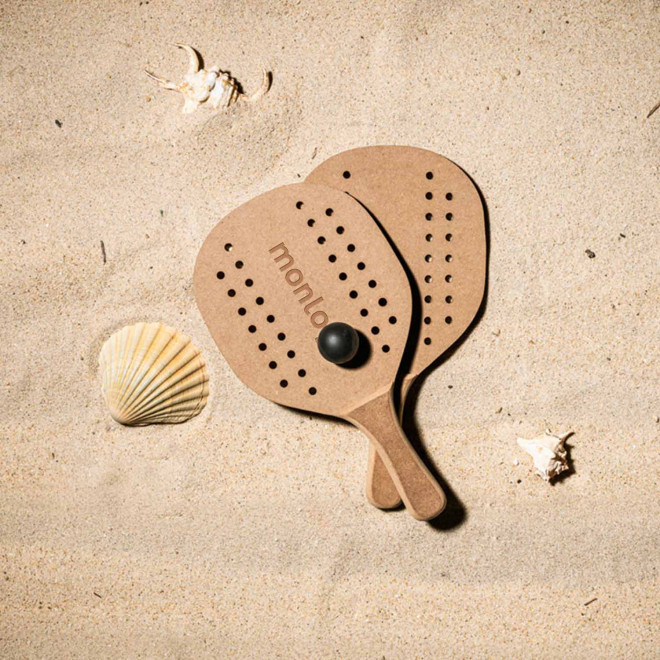 RAQUETTES DE PLAGE PERSONNALISABLES 'DJERBA'
