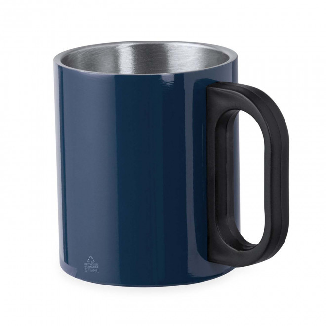 MUG INOX RECYCLE PERSONNALISE 300 ML 'NEBEL'