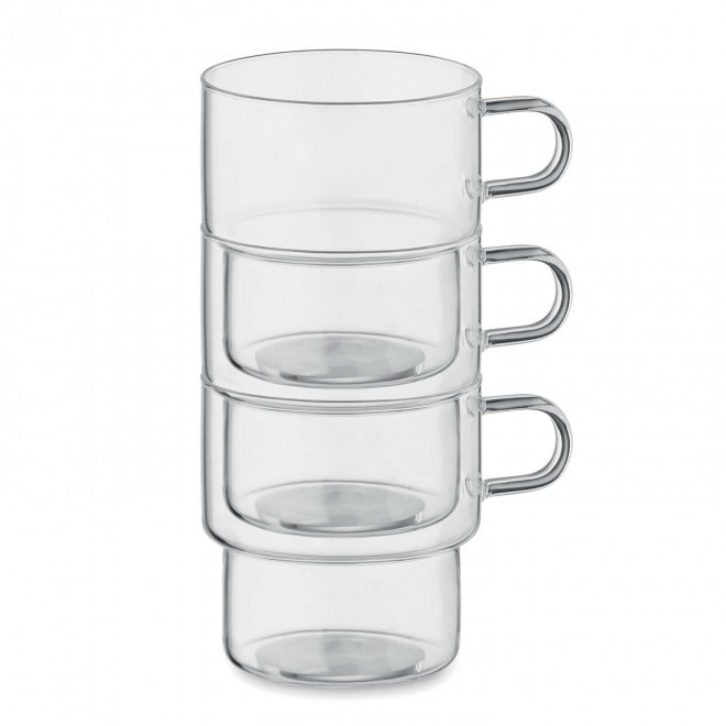 TASSE VERRE EMPILABLE PERSONNALISEE 300ML 'BOROPLI'