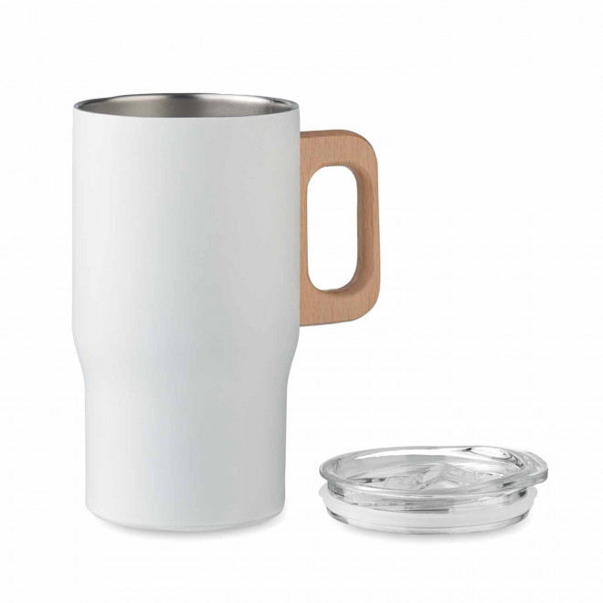 MUG ISOTHERME PERSONNALISABLE INOX RECYCLE 350ML 'JORNA MAX'
