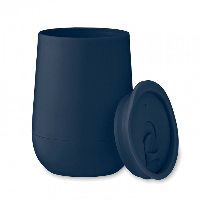 MUG DOUBLE PAROI PERSONNALISABLE EN PP 300ML 'GOUGA'