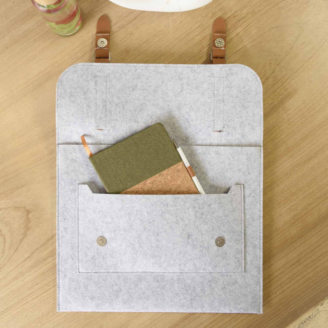 SACOCHE PERSONNALISABLE EN FEUTRE 'TAYSO'