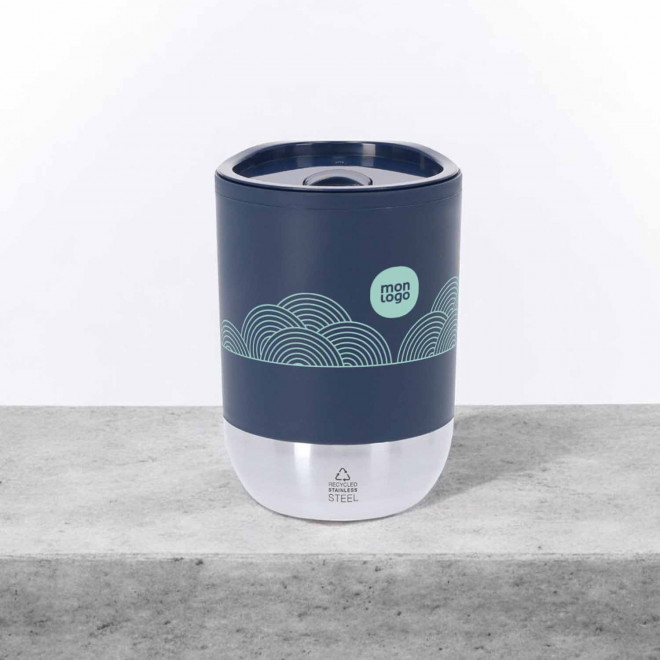 MUG ISOTHERME PERSONNALISE EN PP RECYCLE 290ML 'BLUYVI'