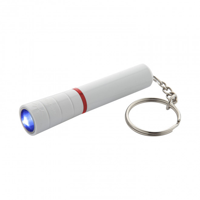 PORTE CLES LAMPE PERSONNALISABLE 'RAPOS WHITE'