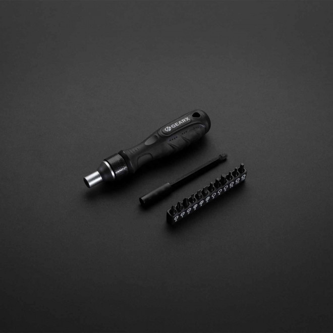 TOURNEVIS A CLIQUET PERSONNALISABLE 'KRUVI'