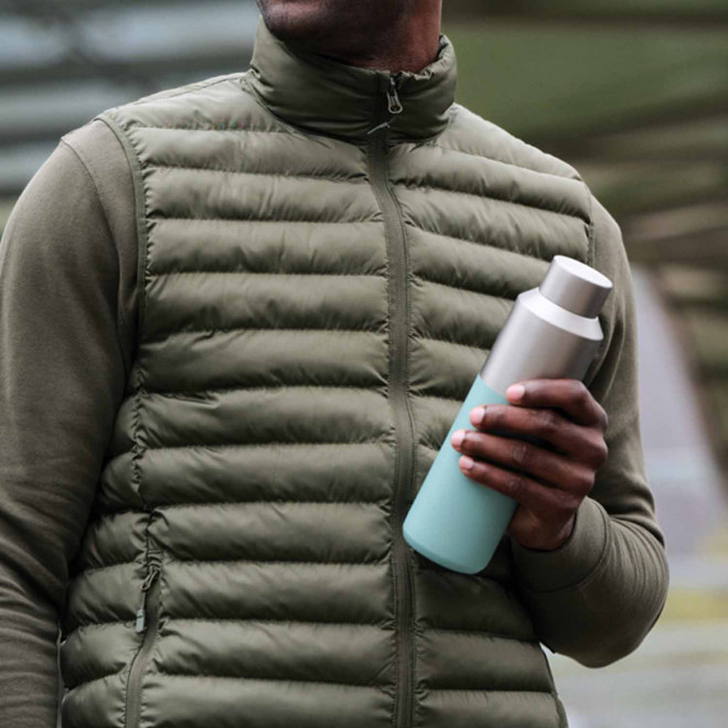 BOUTEILLE ISOTHERME PERSONNALISABLE ACIER RECYCLE 'WESIGN'