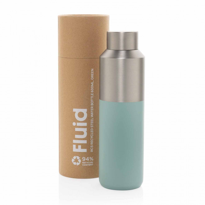 BOUTEILLE ISOTHERME PERSONNALISABLE ACIER RECYCLE 'WESIGN'
