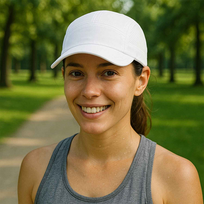 CASQUETTE DE SPORT PLIABLE PERSONNALISABLE 'CARUN PLIABLE'