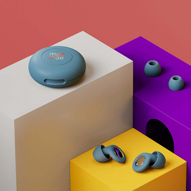 BOUCHONS D'OREILLES ISOLANTS PERSONNALISABLE 'TAMTAM'