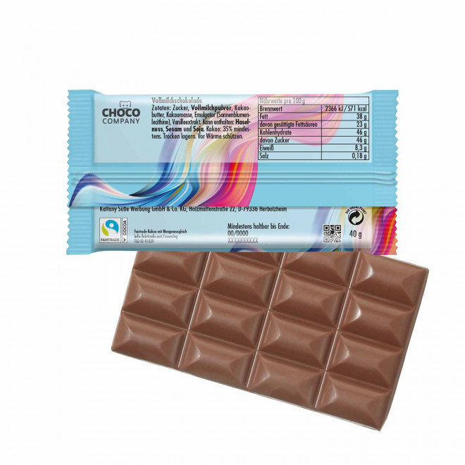 TABLETTE DE CHOCOLAT PERSONNALISEE 'CIOCCO'