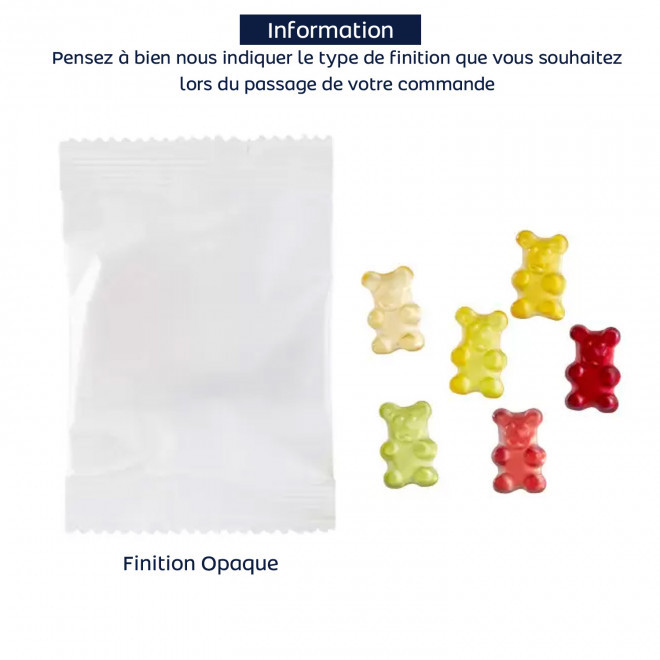 BONBONS SANS GELATINE PERSONNALISE 'PIMPY VEGGIE'