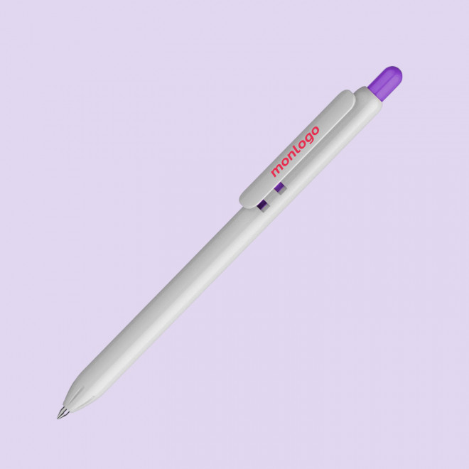 STYLO PERSONNALISE 'IRIS WHITE'