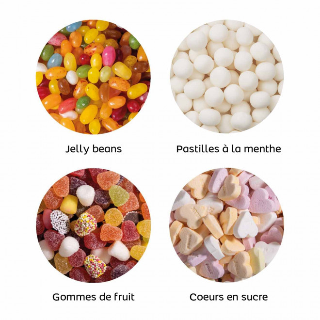 SACHET DE BONBONS PERSONNALISABLE 50 G 'BLIZZ'