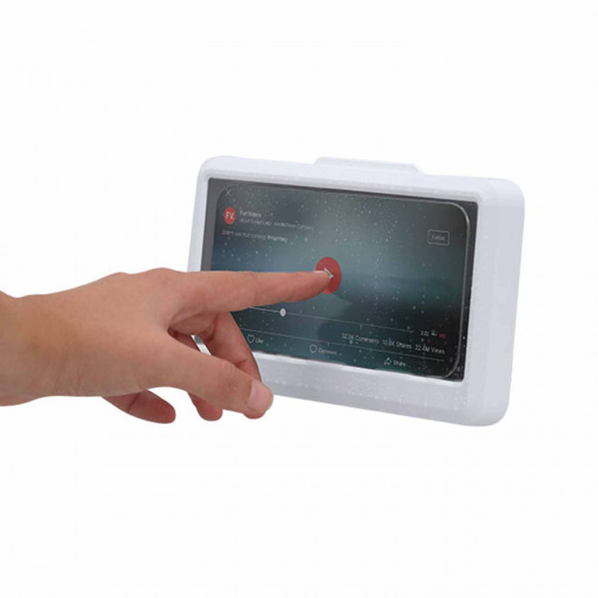 SUPPORT SMARTPHONE PERSONNALISABLE POUR DOUCHE 'SHOWY' 