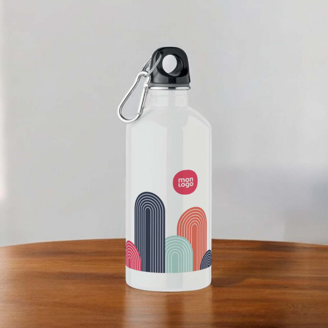 GOURDE ACIER RECYCLE PERSONNALISABLE 'AVEREST SUBLI' 