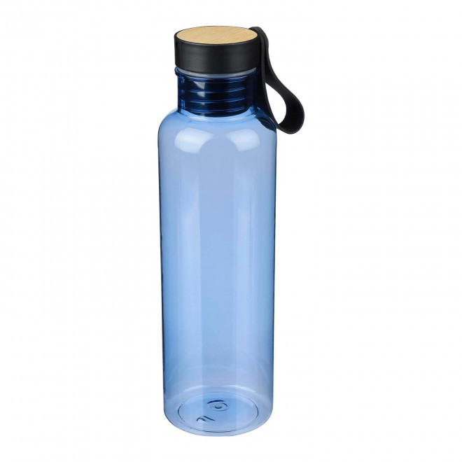 BOUTEILLE PERSONNALISABLE 750 ML EN RPET ET BAMBOU 'POWI'
