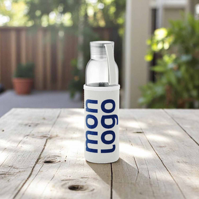 BOUTEILLE VERRE RECYCLE PERSONNALISABLE 'KILIMANDJARO'