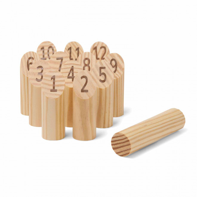 MINI JEU DE QUILLES PERSONNALISE 'MIMOLKI'