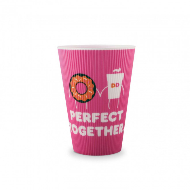 GOBELET CANNELE 40CL PERSONNALISABLE 'CUP WAVE' 