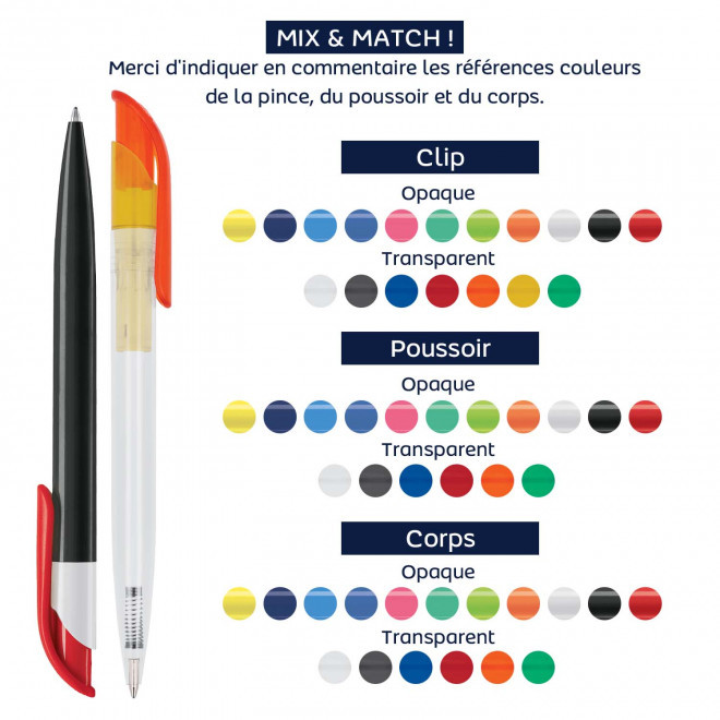 STYLO PERSONNALISABLE 'VIBE' 