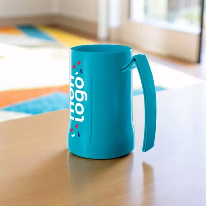 CHOPE DE BIERE 50 CL PERSONNALISEE 'BIBINE COLOR'