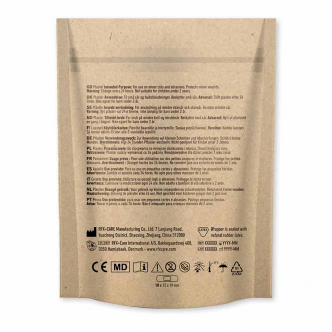 PANSEMENTS POCHETTE KRAFT PERSONNALISABLE 'PENSA 10'