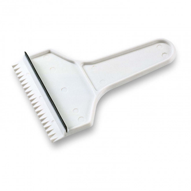 GRATTOIR EN PLASTIQUE PERSONNALISABLE 'LUNTA'