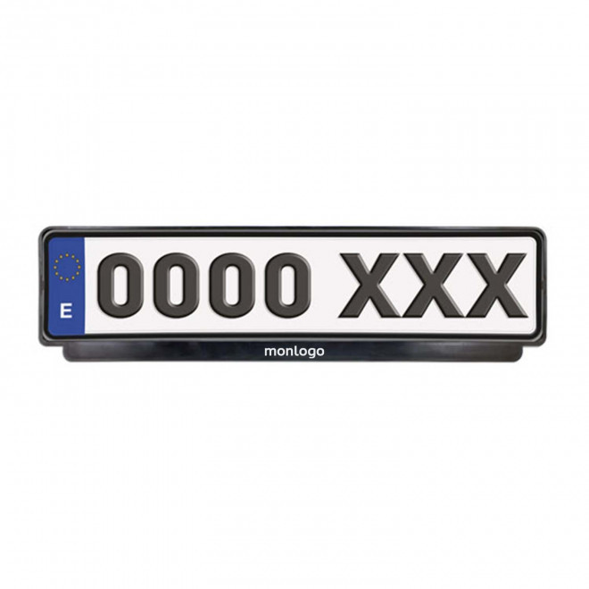 SUPPORT PLAQUE IMMATRICULATION PERSONNALISATION 'DAFTO'