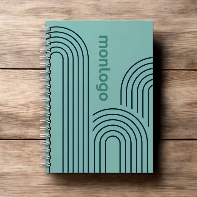 CARNET A SPIRALES A5 PERSONNALISABLE 'AMELIA'
