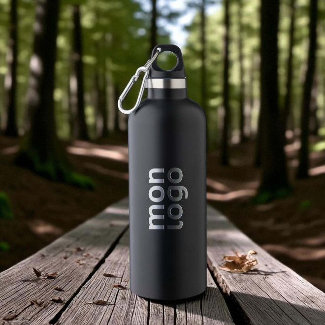 BOUTEILLE ISOTHERME RECYCLE 500ML PERSONNALISABLE 'JOURA'