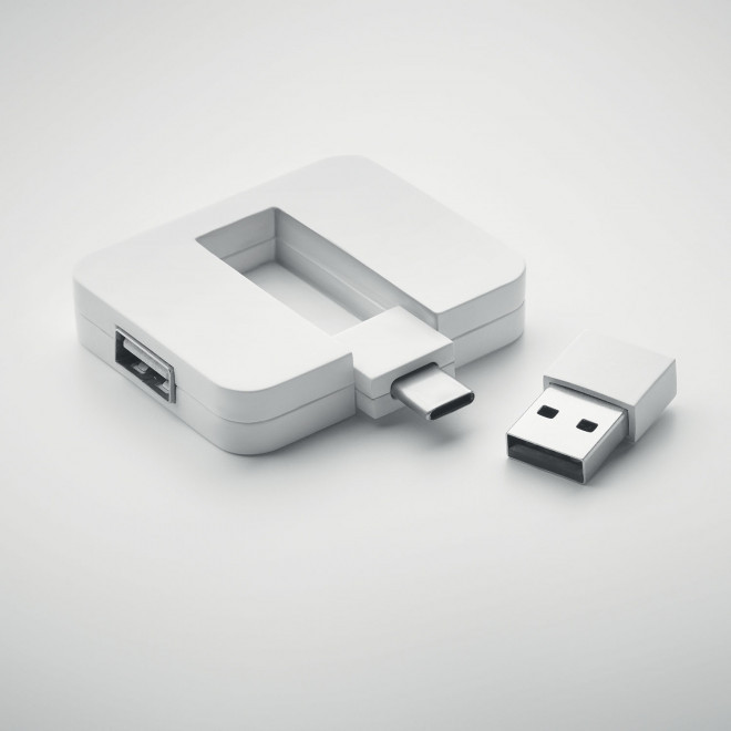 HUB COMPACT EN ABS PERSONNALISABLE 'KAMY'