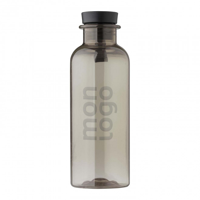 BOUTEILLE PERSONNALISEE 500 ML EN RPET ET BAMBOU 'POWI'