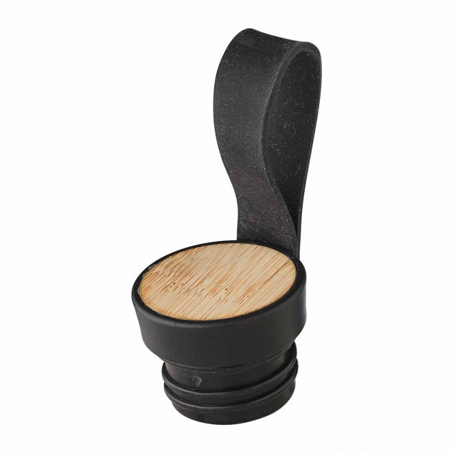 BOUTEILLE PERSONNALISEE 500 ML EN RPET ET BAMBOU 'POWI'